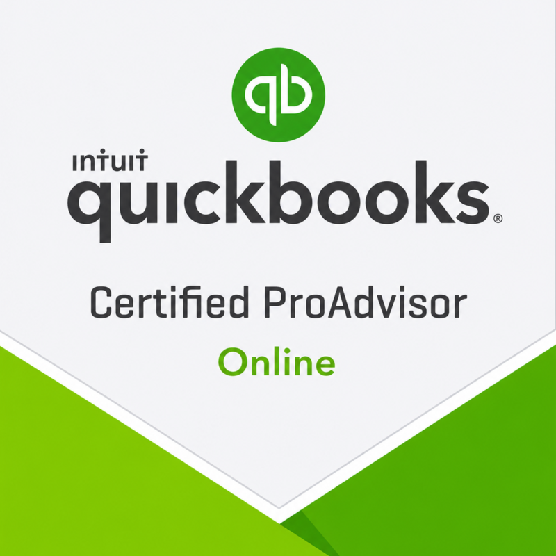 ProTax Services QuickBooks Certified ProAdvisor Online